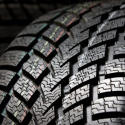 One tire tread in a macro mode ** Note: Shallow depth of field