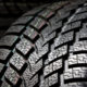 One tire tread in a macro mode ** Note: Shallow depth of field